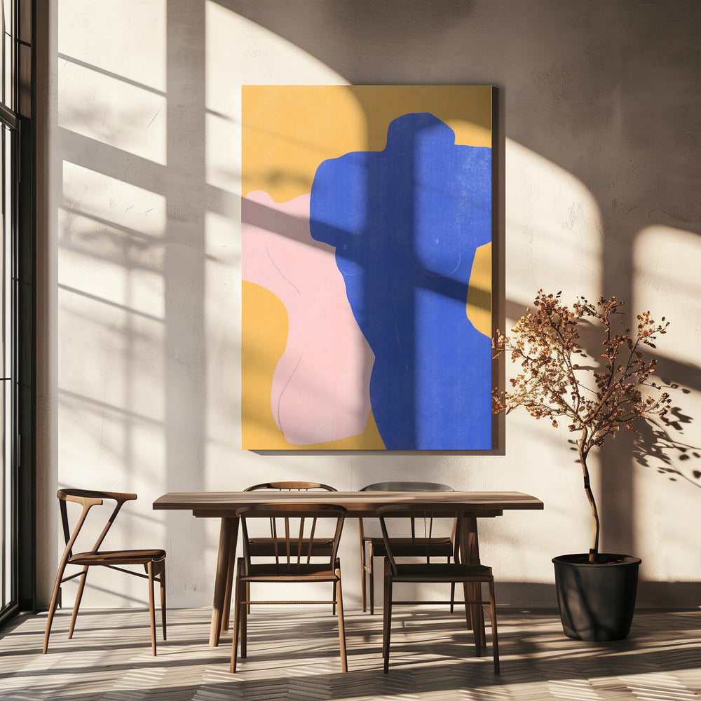 Colorful Torso Silhouettes | Canvas