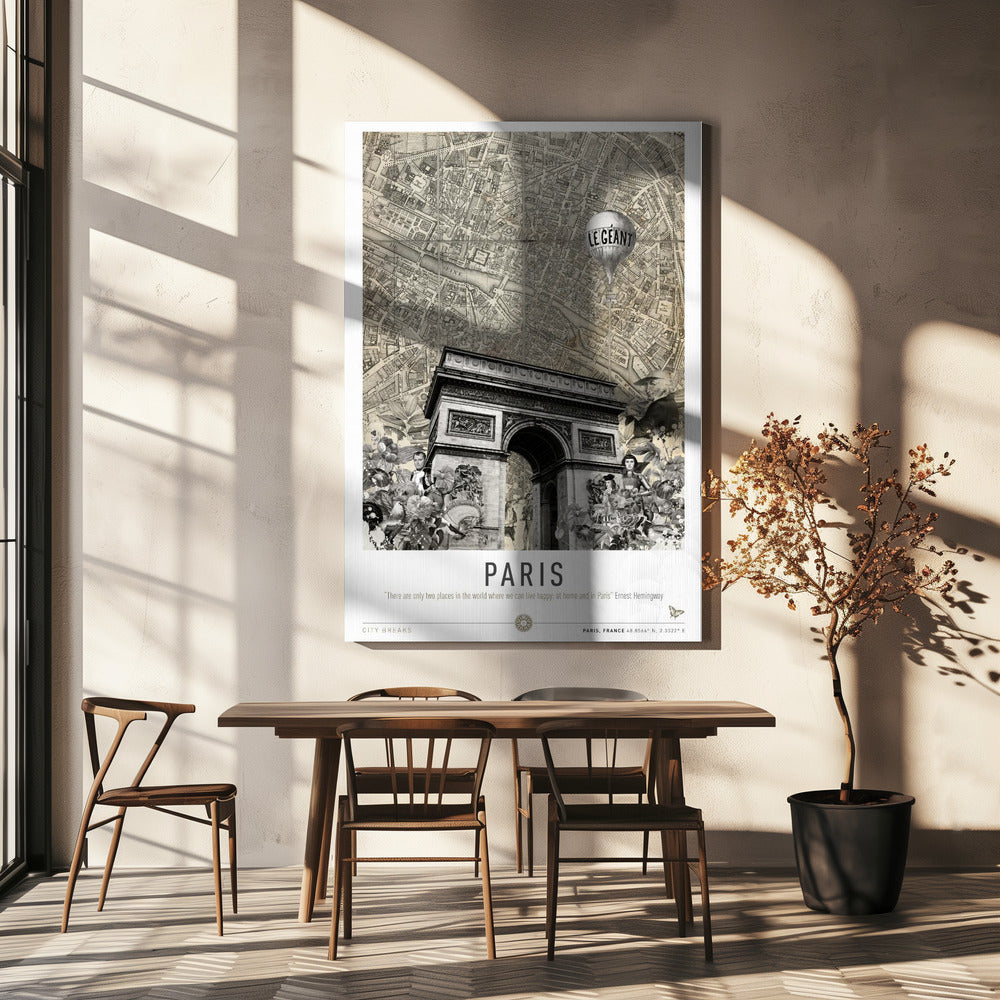Paris (Escapades citadines) | Tableaux sur Toile