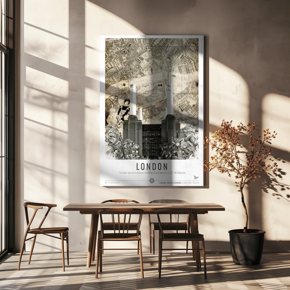 Londres Battersea (City Breaks) | Tableaux sur Toile