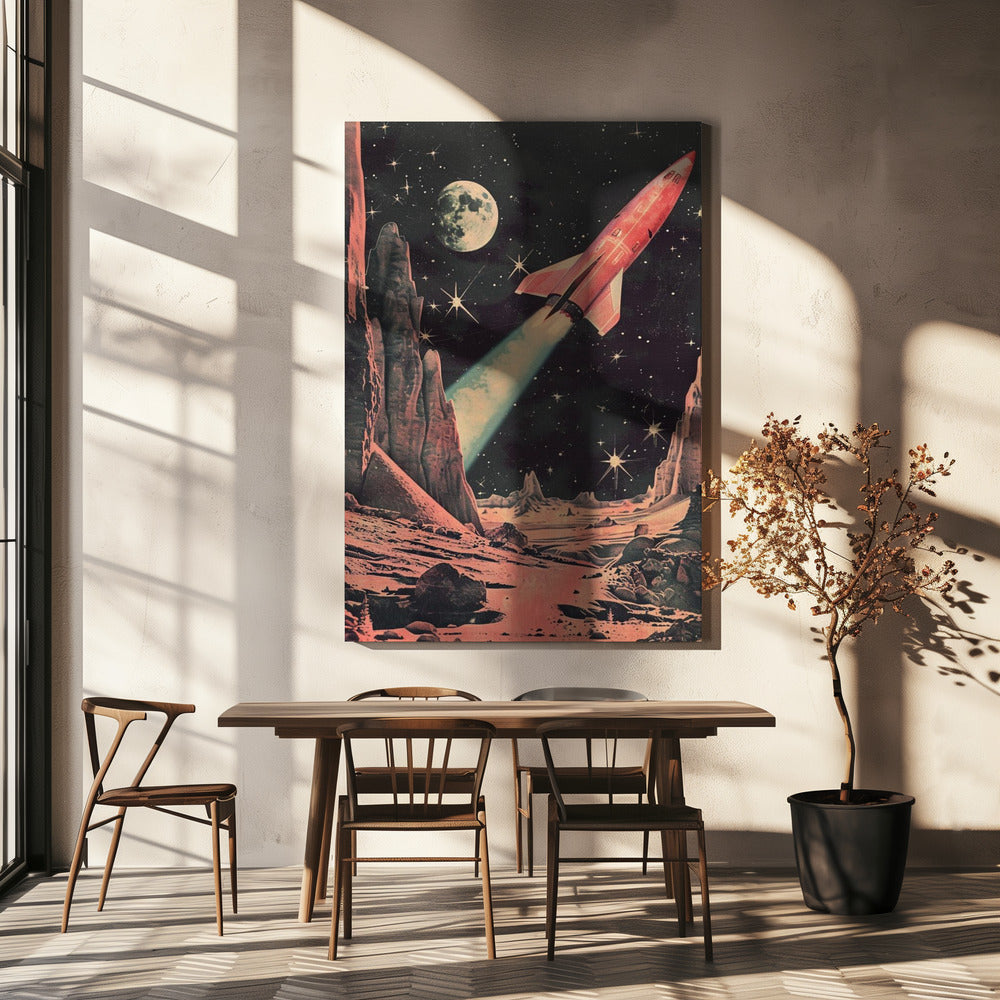 Rocket to the Stars | Canvas