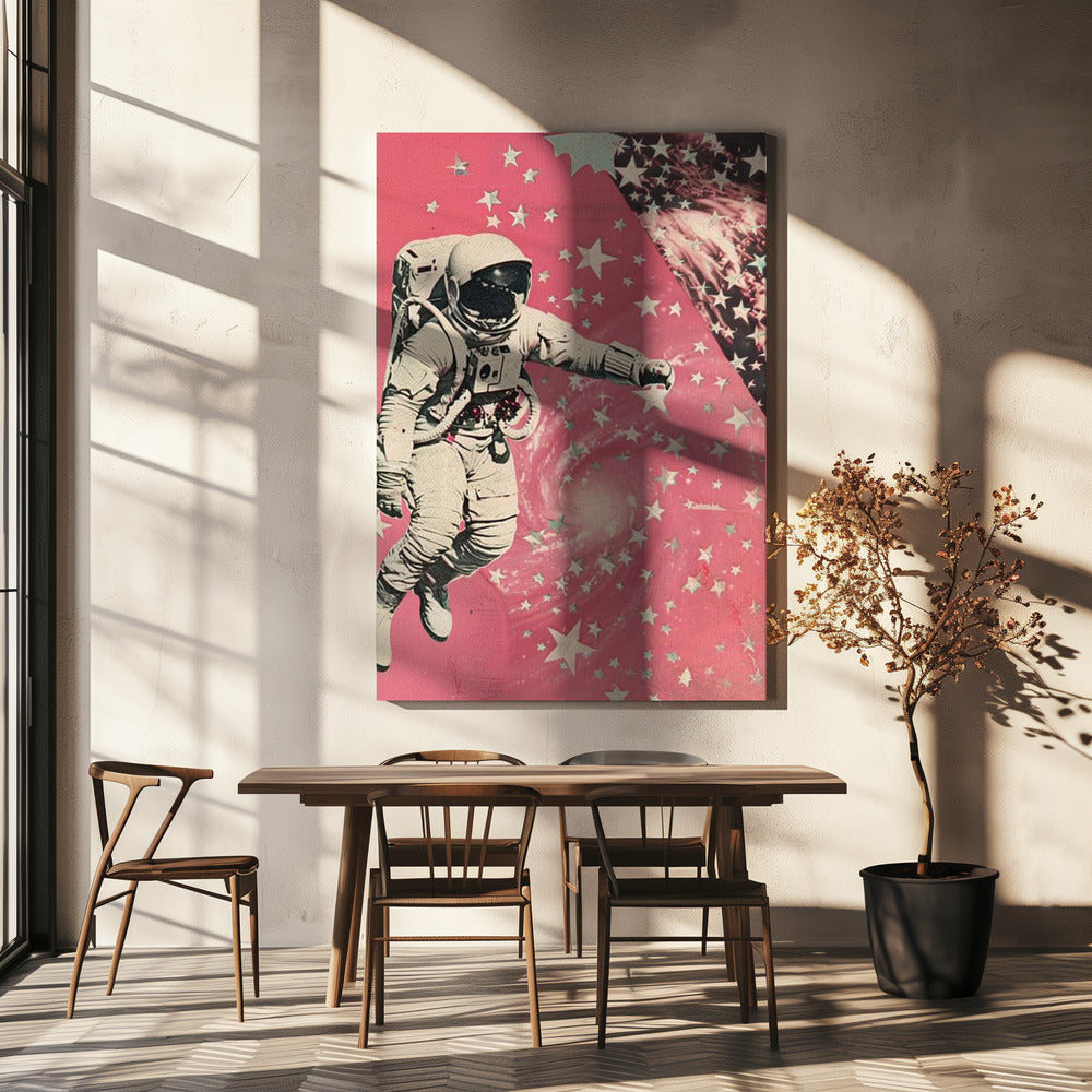 Astronaut in a Space | Canvas
