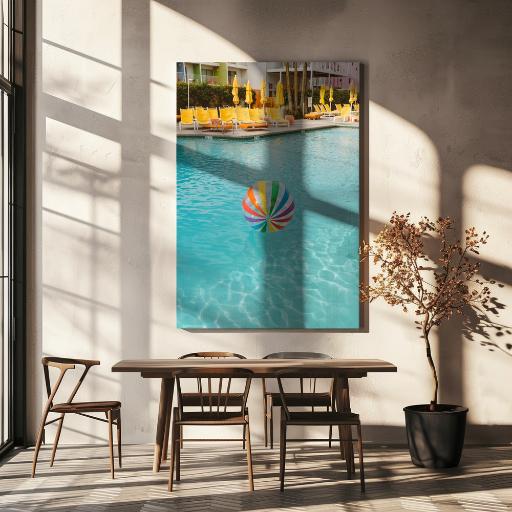 Palm Springs Pool Day | Canvas