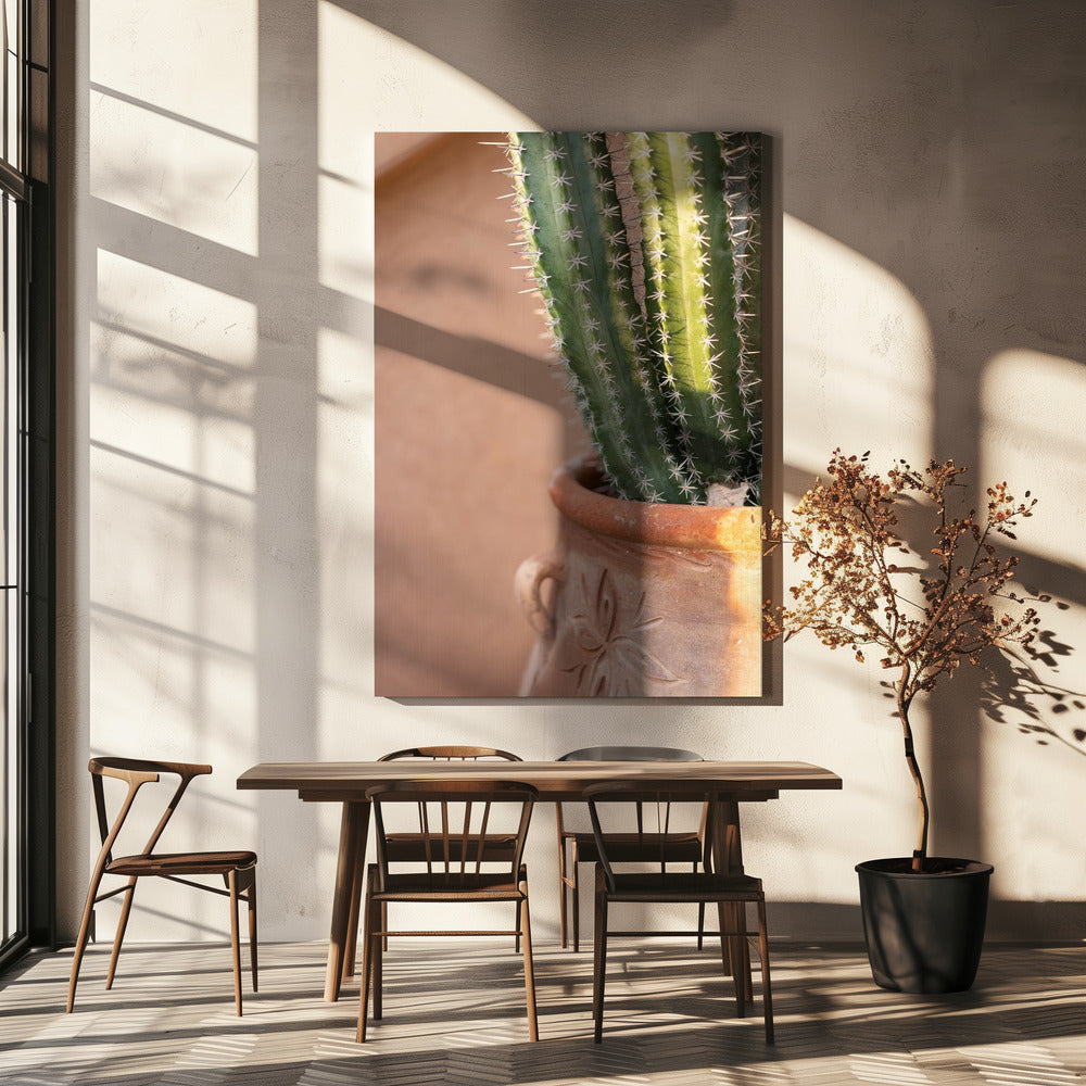 Grönt på orange | Resefotografering i Marrakech | Canvas
