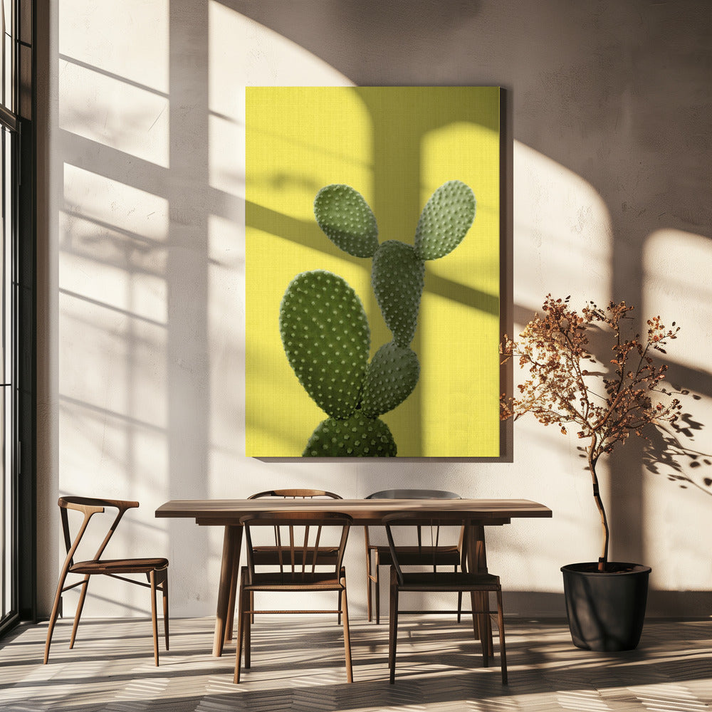 Cactus jaune | Tableaux sur Toile