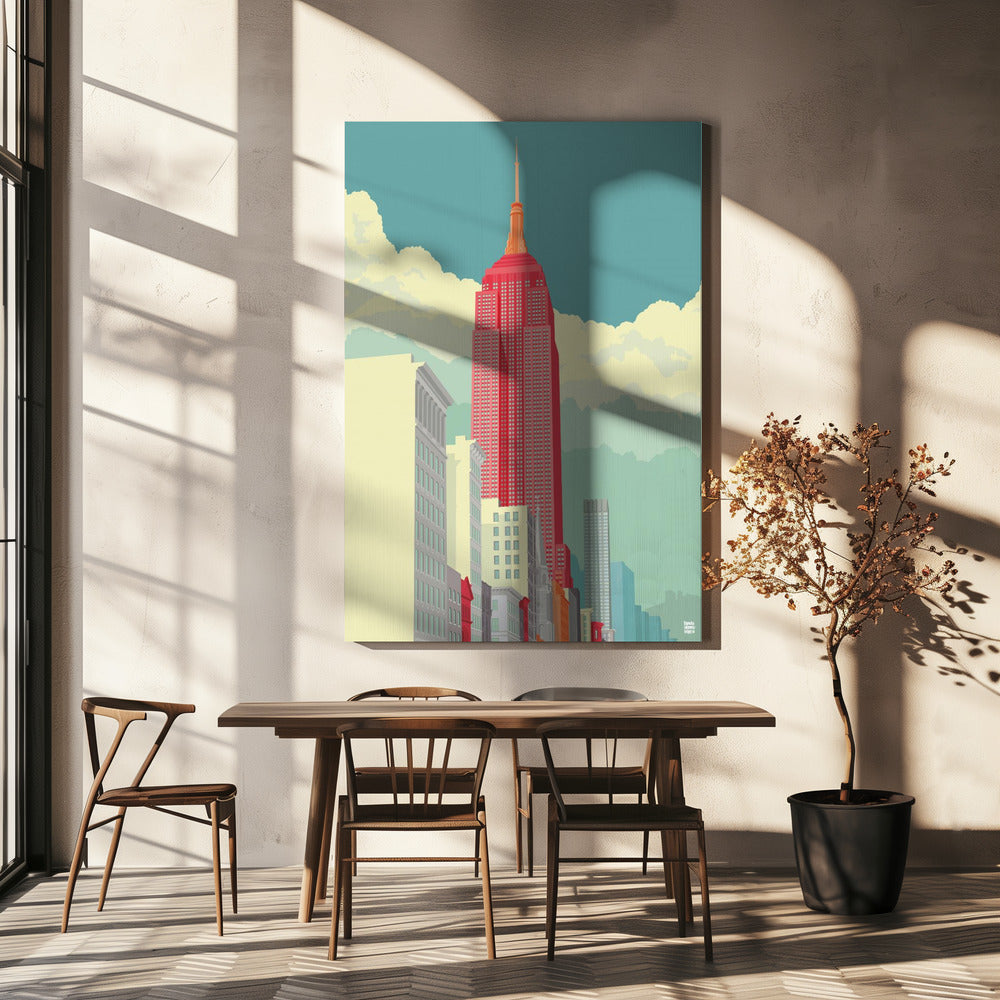 New Yorkin 5. katu | Canvastaulut