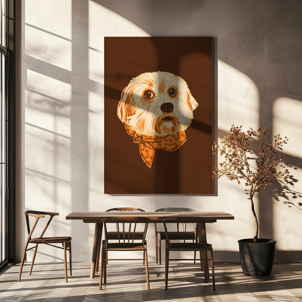 Molly de Cowgirl Pup | Canvasprints