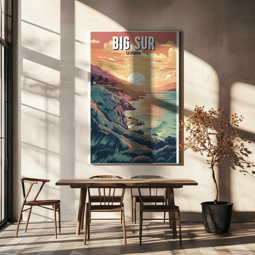 Big Sur | Leinwand-Bilder