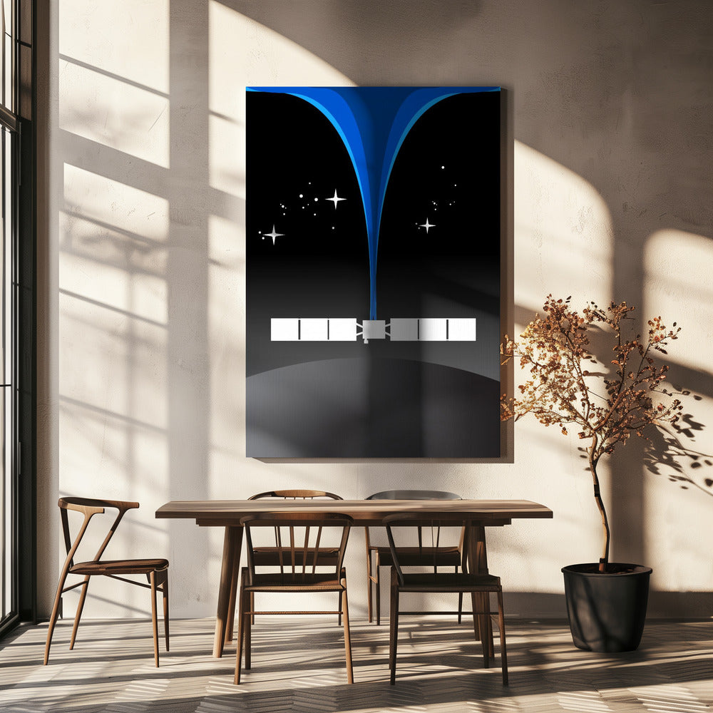 Retro Space Art | Canvas