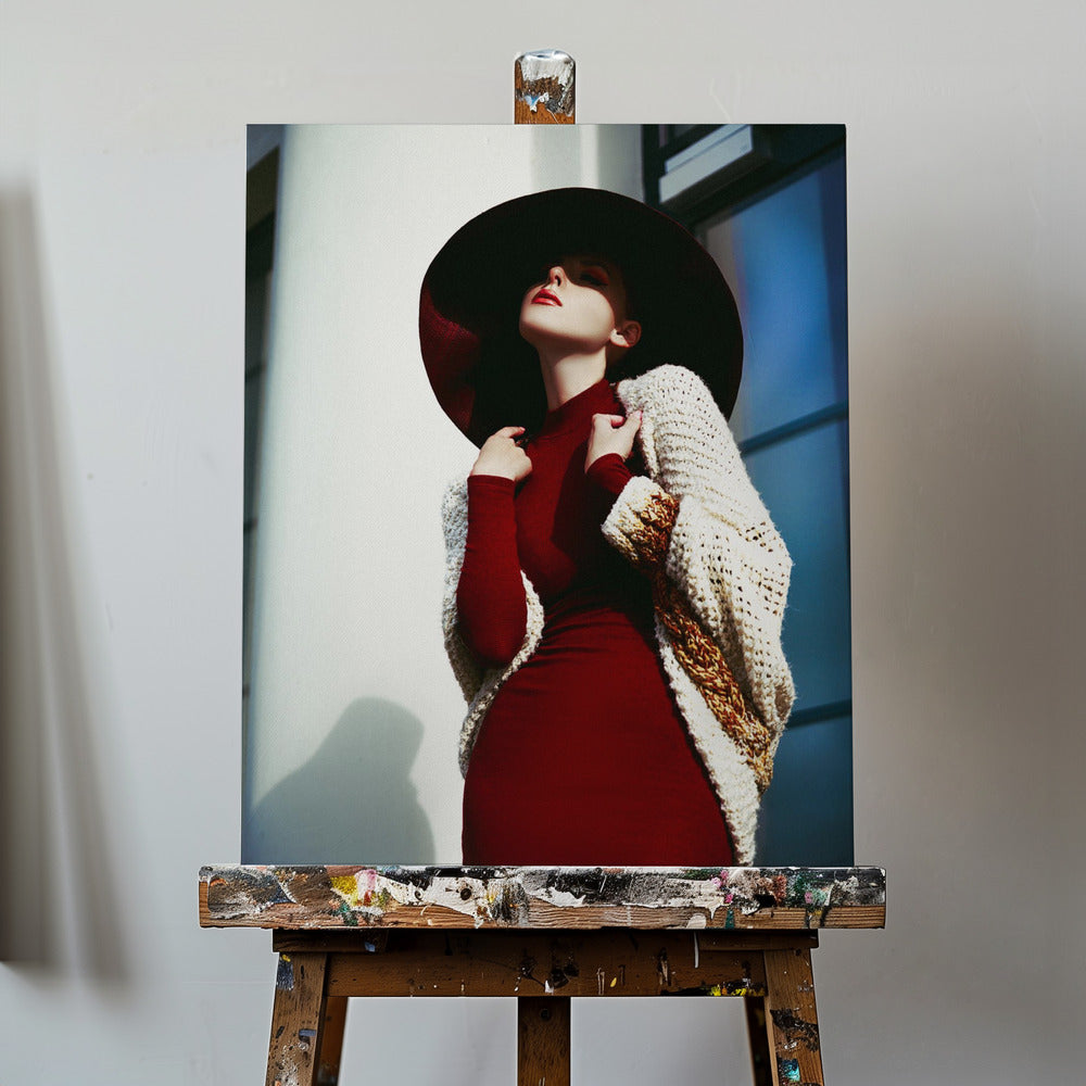 Eleganz im Schatten | Leinwand-Bilder