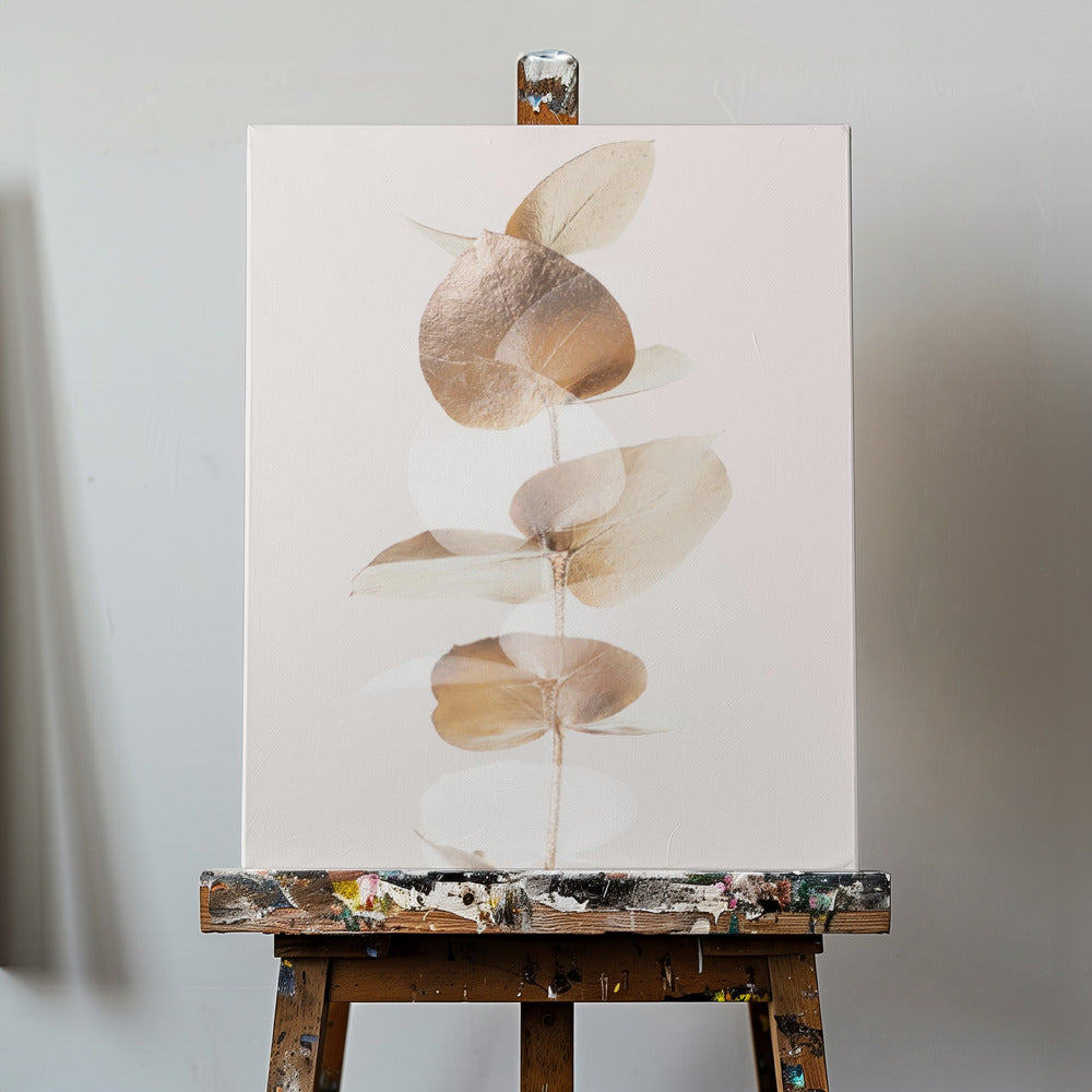 Eucalyptus Creative Gold 04 | Tableaux sur Toile