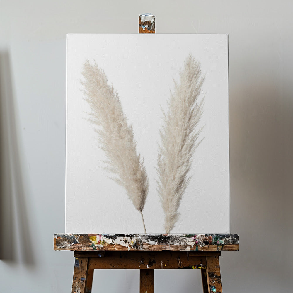 Pampas Biały | Wydruki na łótnie