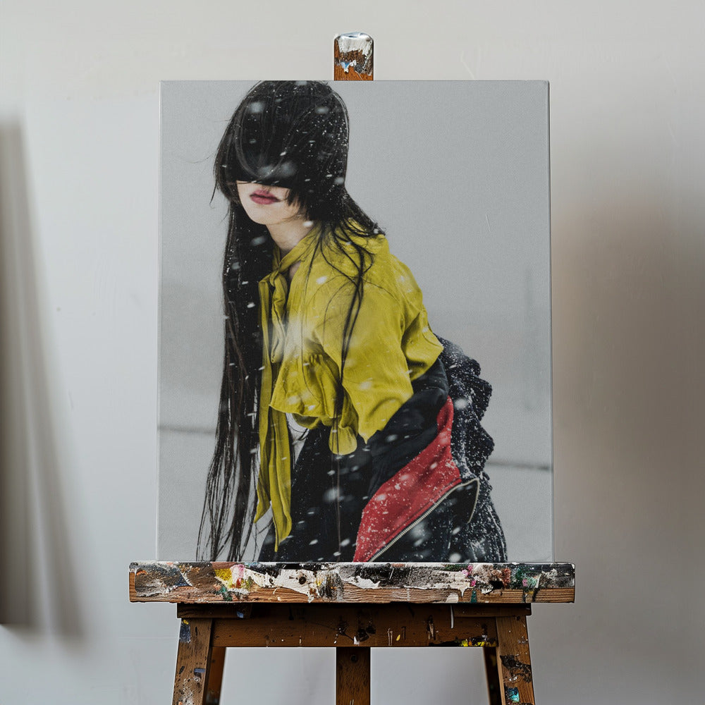 Le début de la neige | Tableaux sur Toile