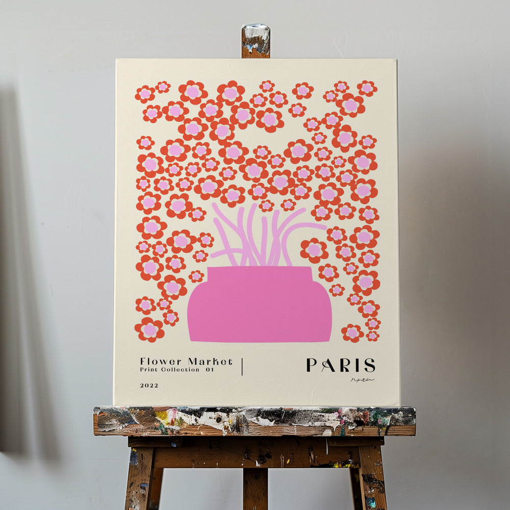 Flower Market. Paris | Canvas