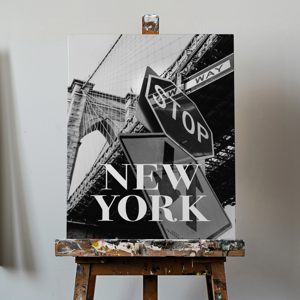 Brooklyn Bridge i New York | Lærredsbilleder