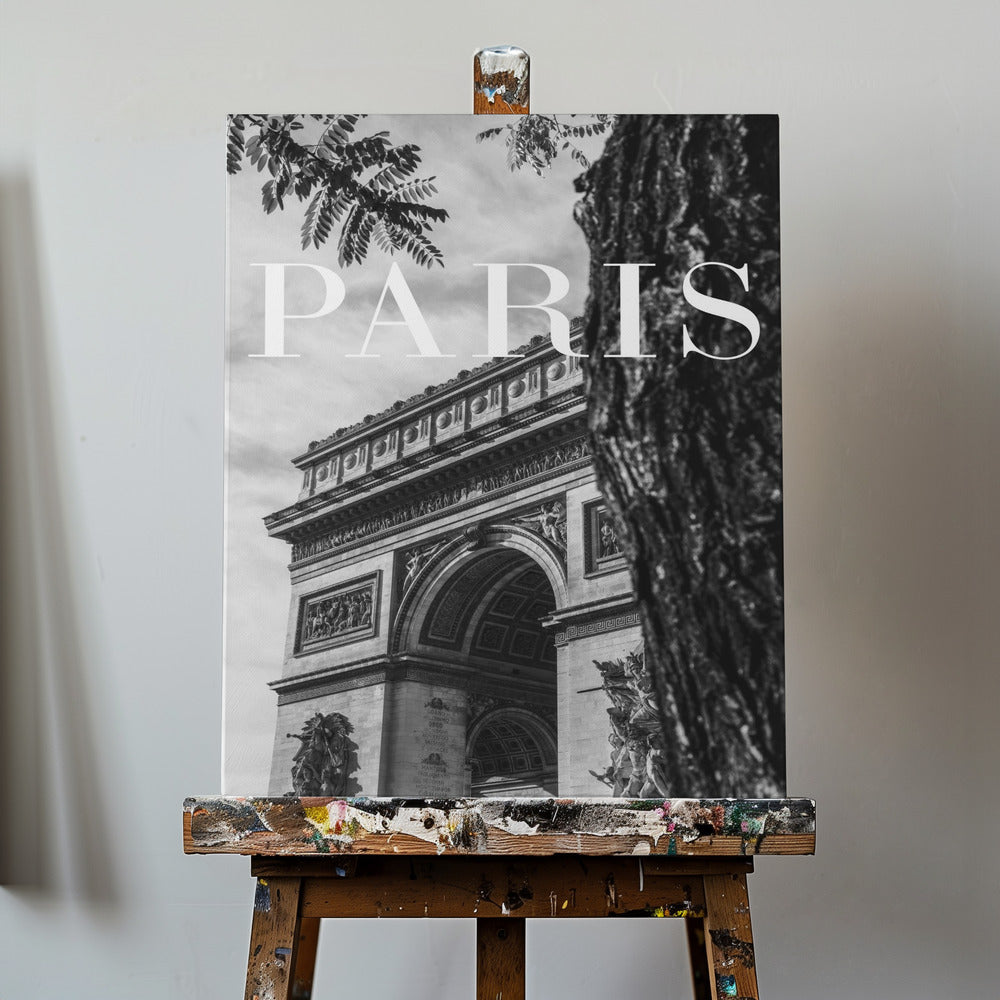 Paris-tekst 7 | Lerretsbilder