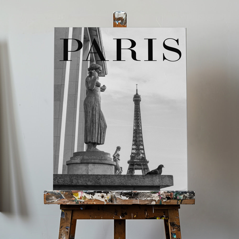 Testo di Parigi 5 | Stampe su Tela
