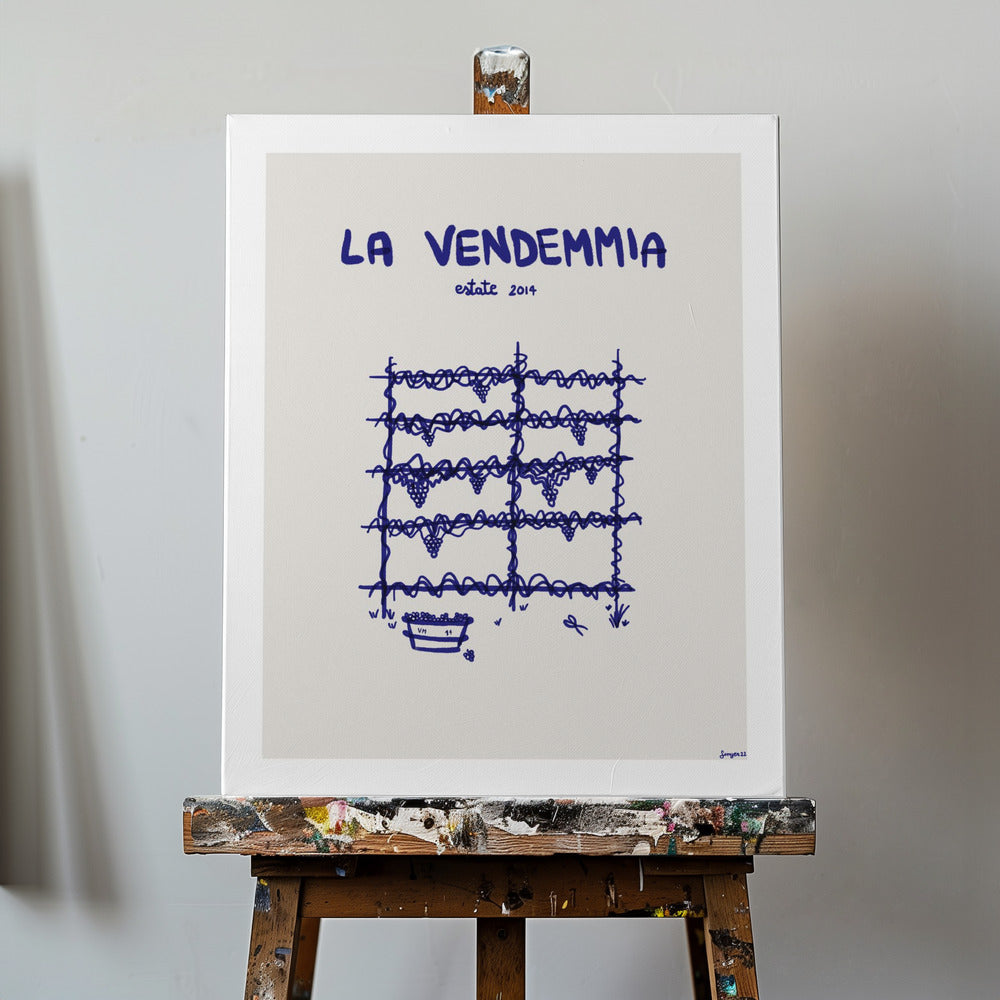 La vendimia Impresiones en Lienzo