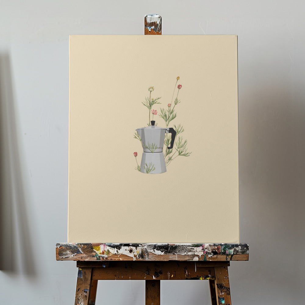 Blomstermoka express | Lerretsbilder