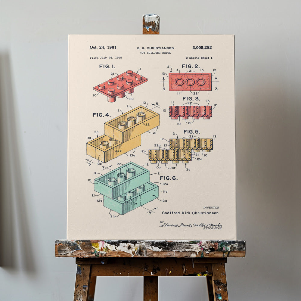 Lego-färger | Canvas