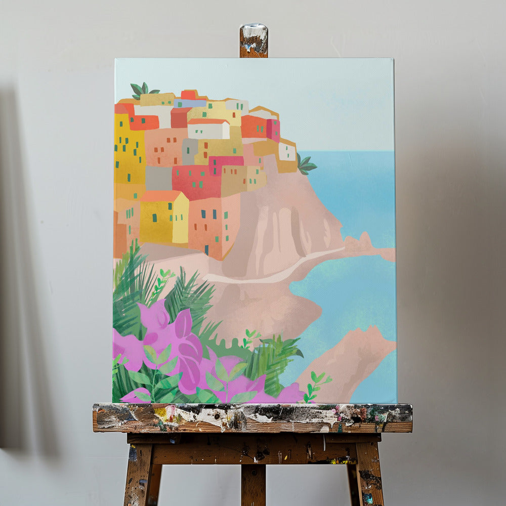 Cinque Terre, Italien | Leinwand-Bilder