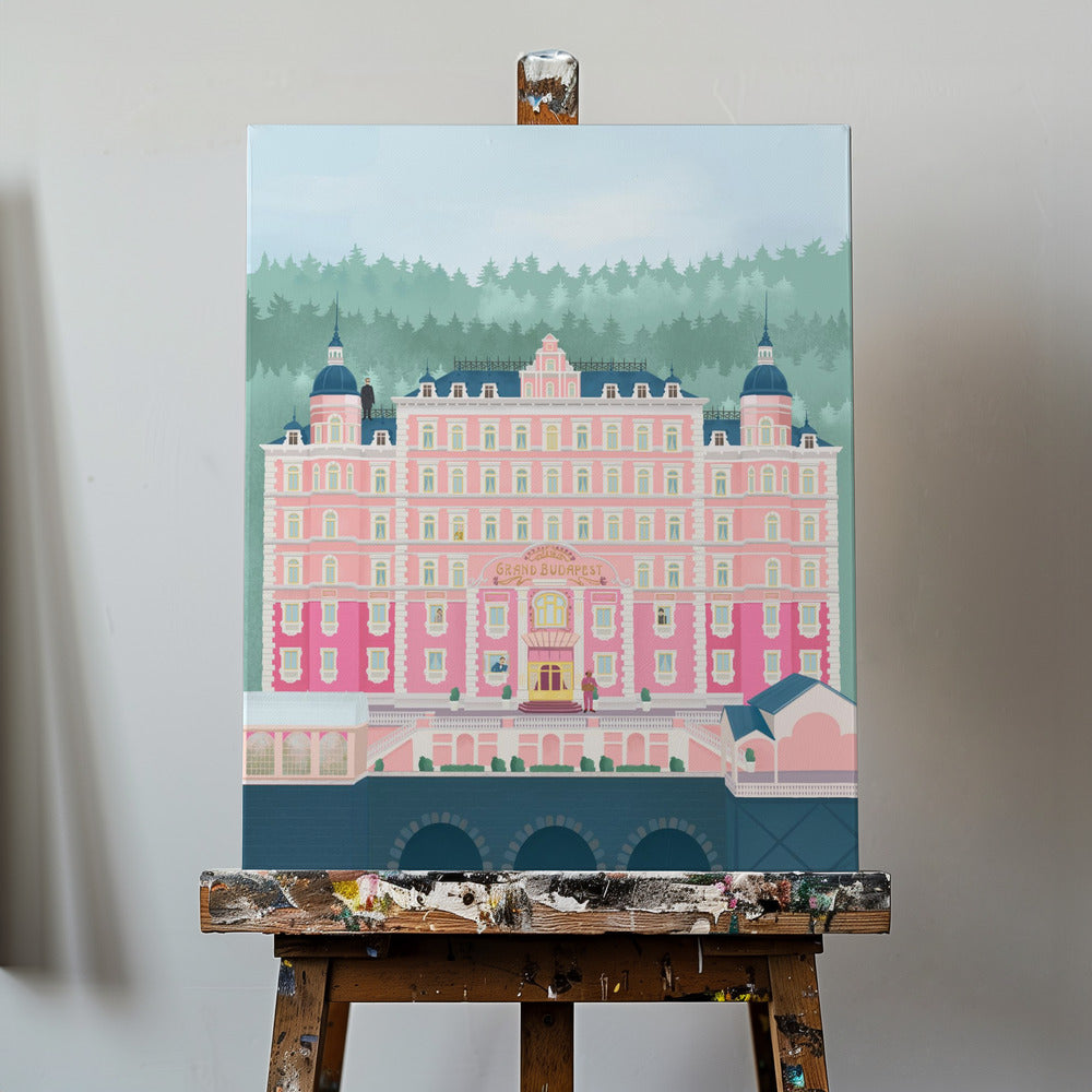 Grand Budapest Hotel | Wydruki na łótnie