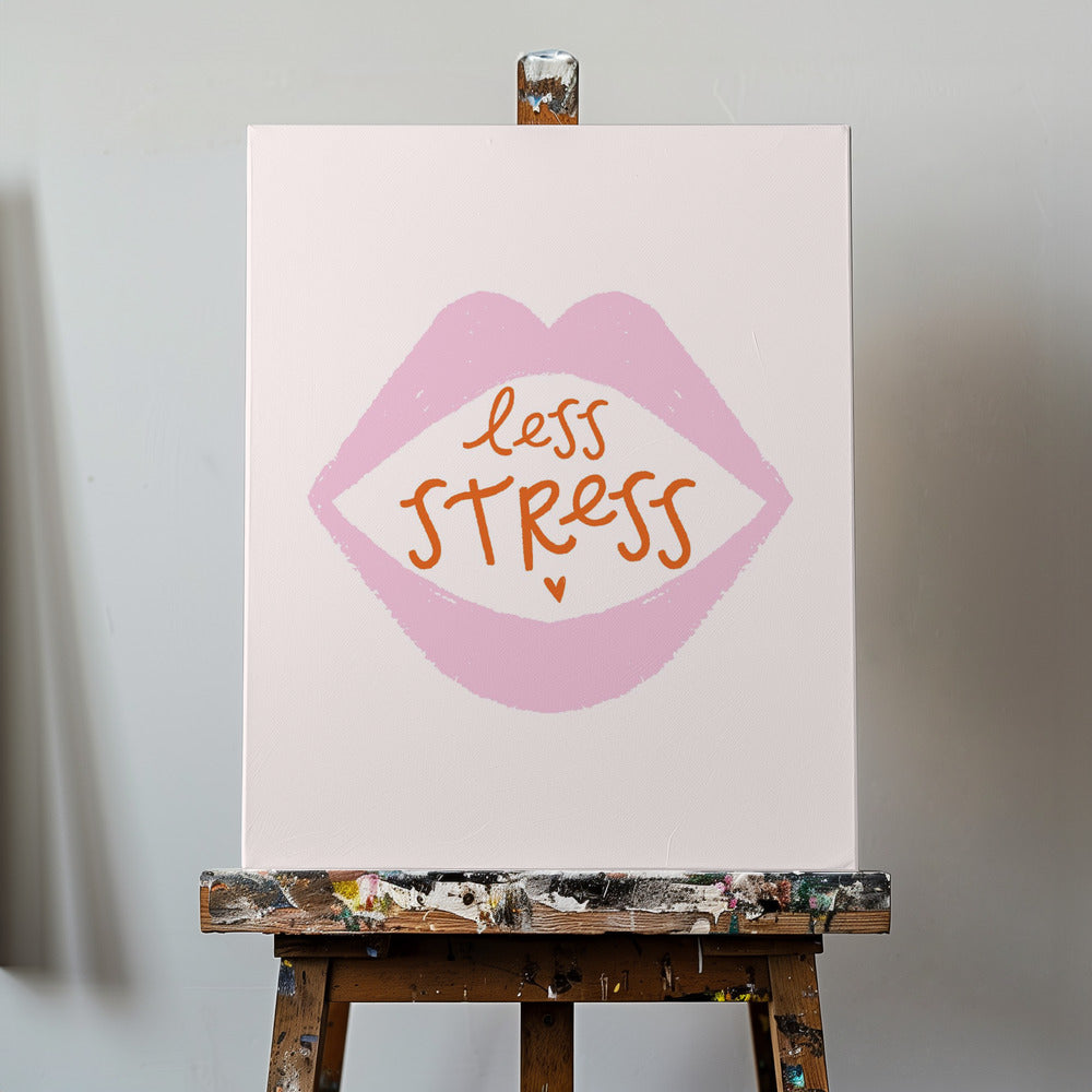 Minder stress | Canvasprints