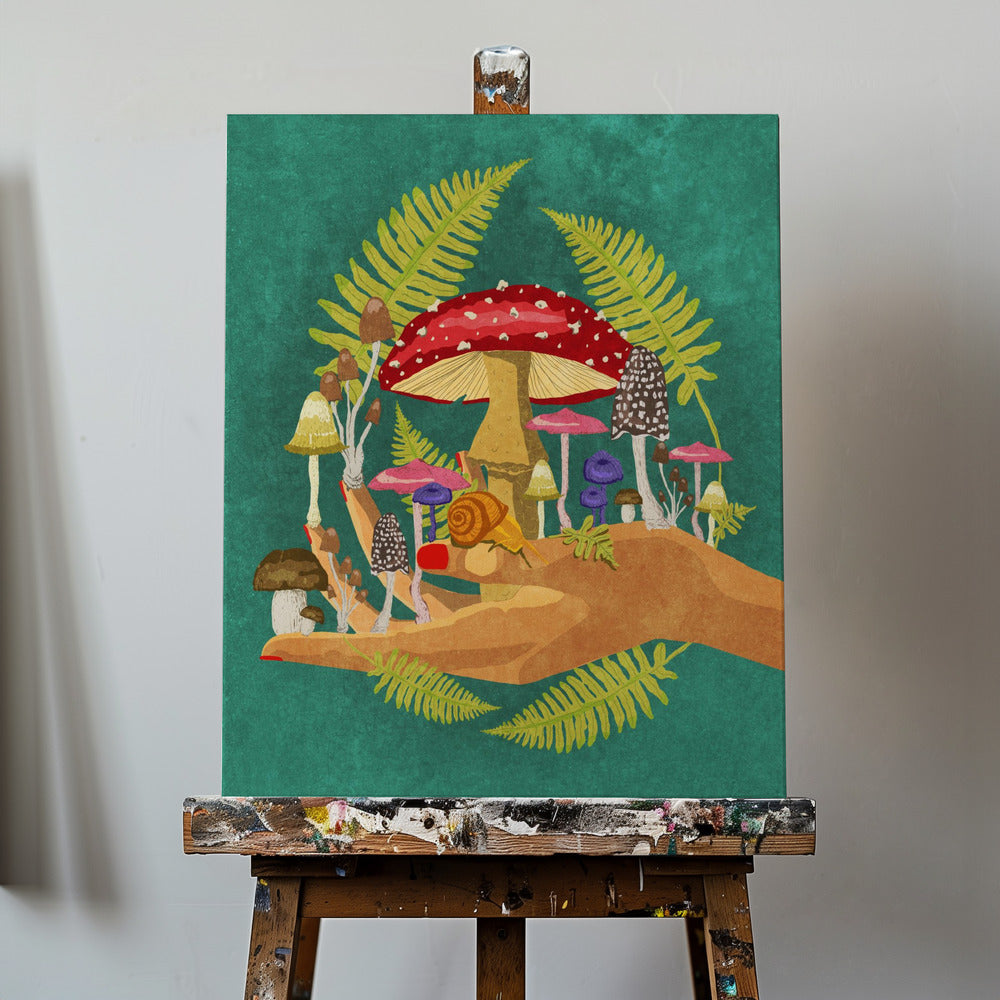 My Mushroom Cosmos | Canvas