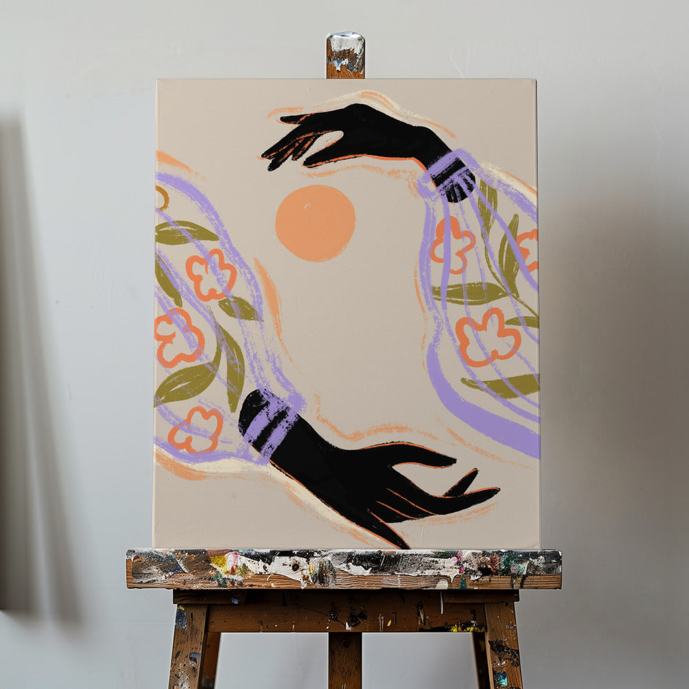 Omfamna solen | Canvas