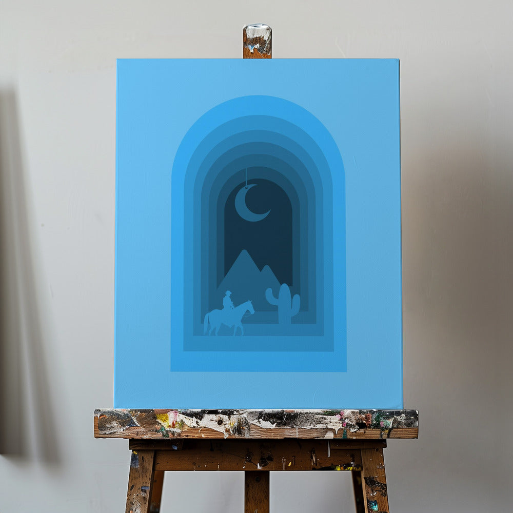 Ökenmåneresa | Canvas
