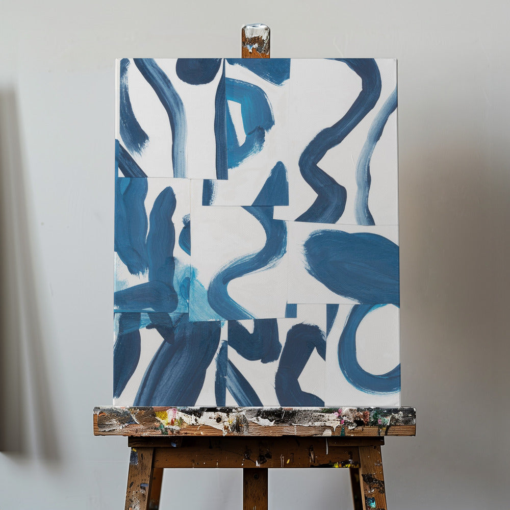 Indigo Summer Camp 1 | Canvas