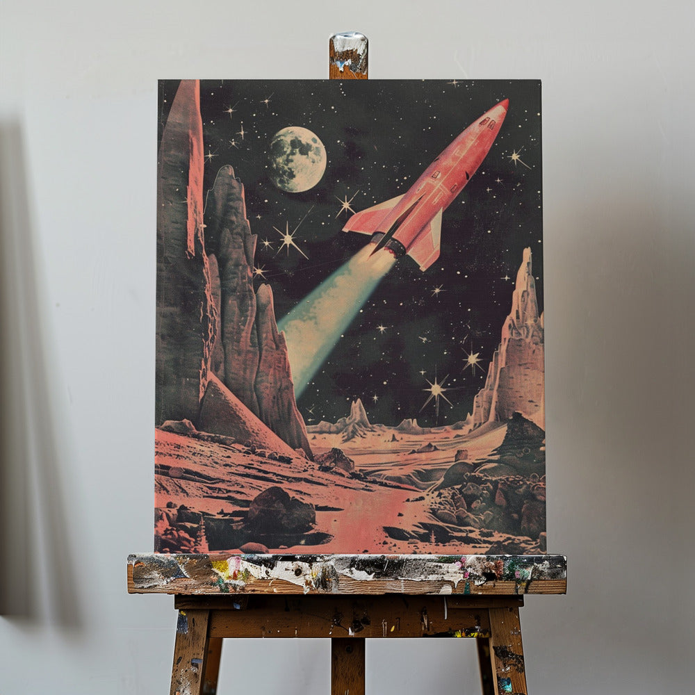 Rocket to the Stars | Canvas