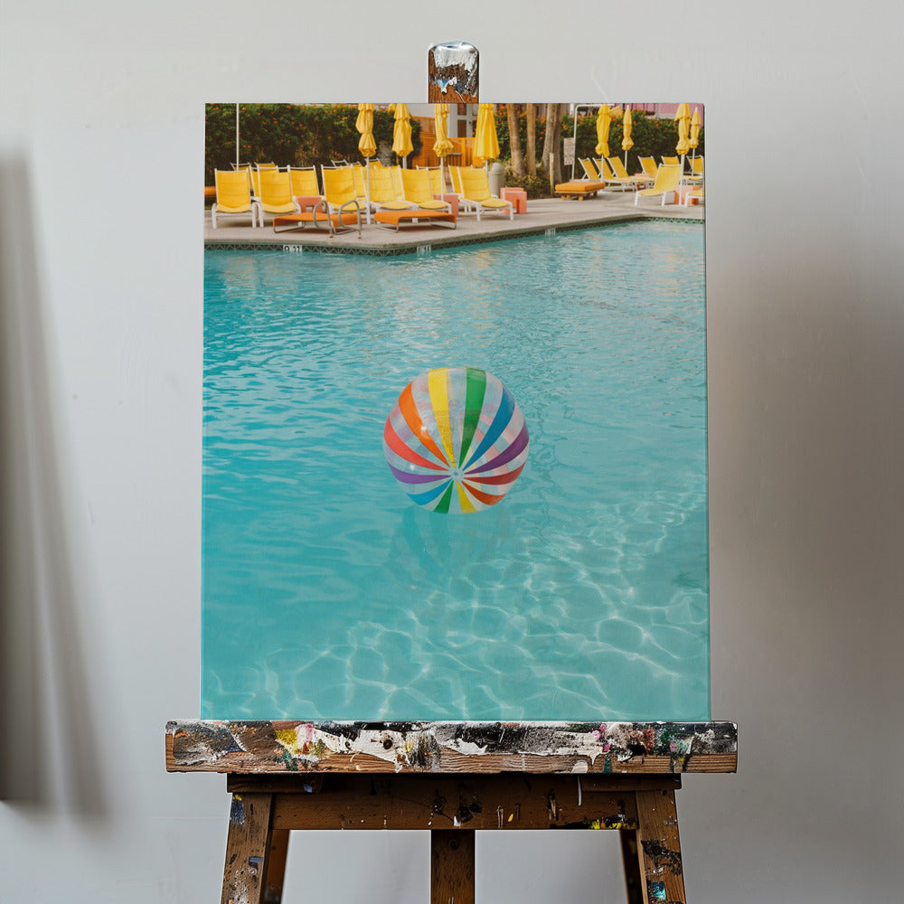 Palm Springs Pool Day | Canvas