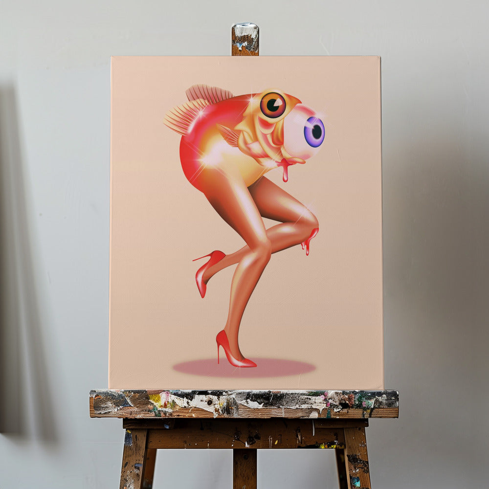 Fish With Legs | Canvas