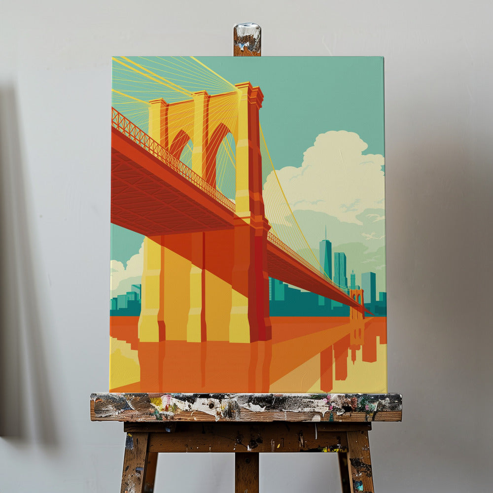 Puente de Brooklyn de Nueva York | Impresiones en Lienzo