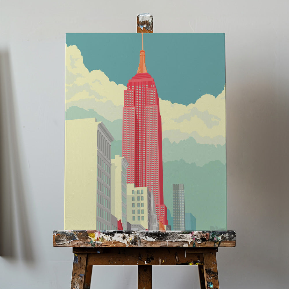 New Yorkin 5. katu | Canvastaulut