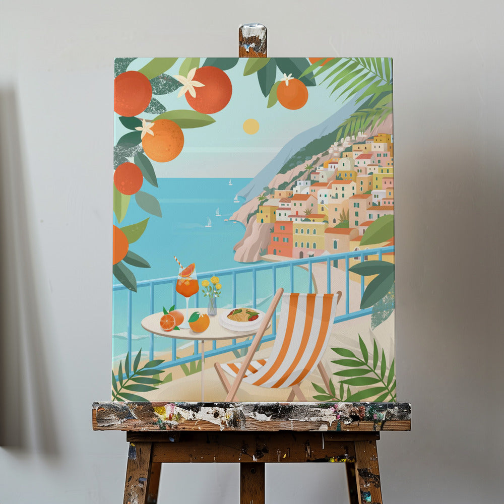 Verano italiano | Impresiones en Lienzo
