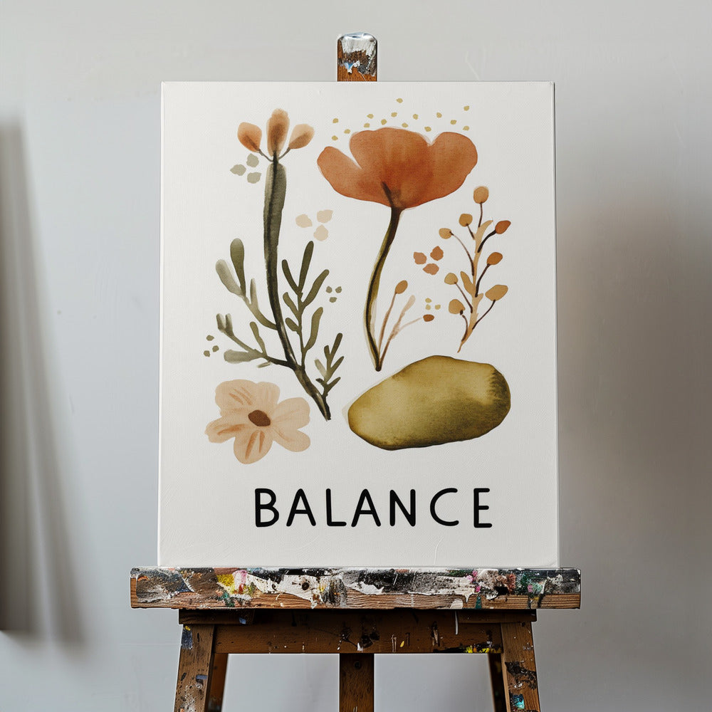 Botanical Harmony | Canvas
