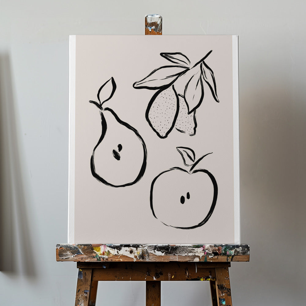 Fruktbara skisser | Canvas