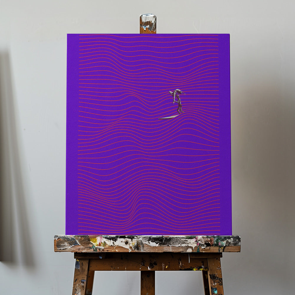 On the wave | Canvas