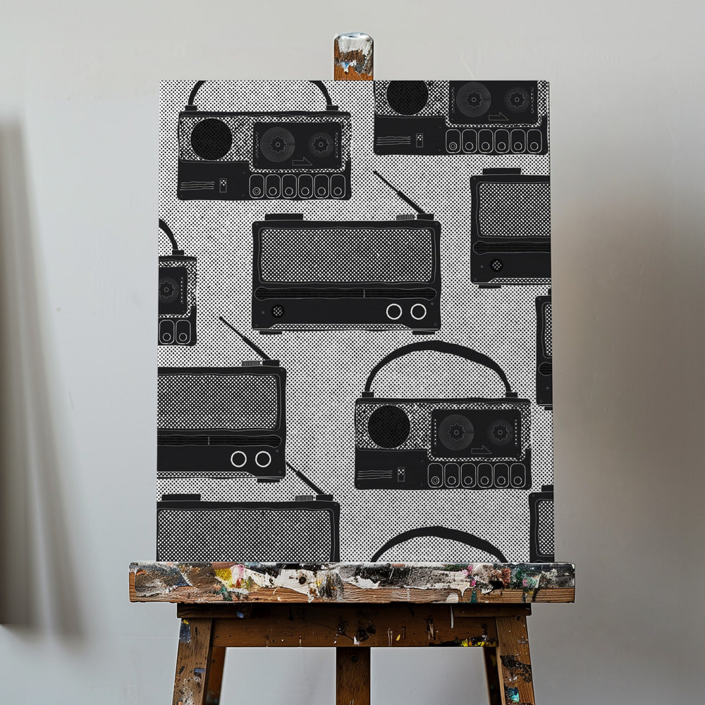 Retro-Technologie | Leinwand