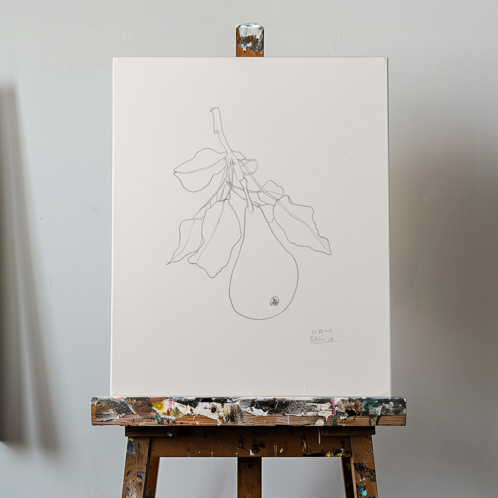 Elegant päronskiss | Canvas