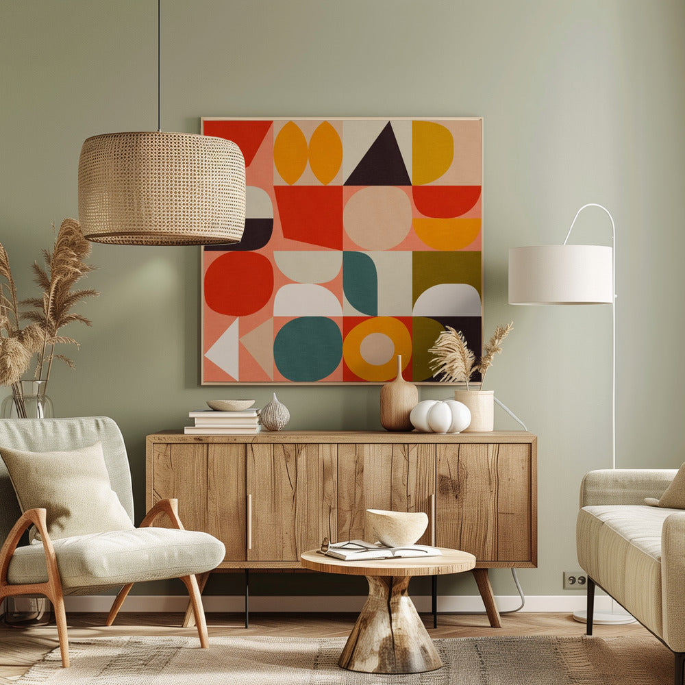 Bauhaus Ny 4 | Lerretsbilder