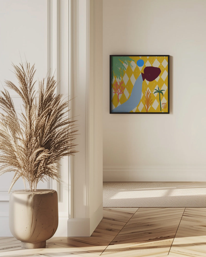 Vibrant Oasis Flow | Poster