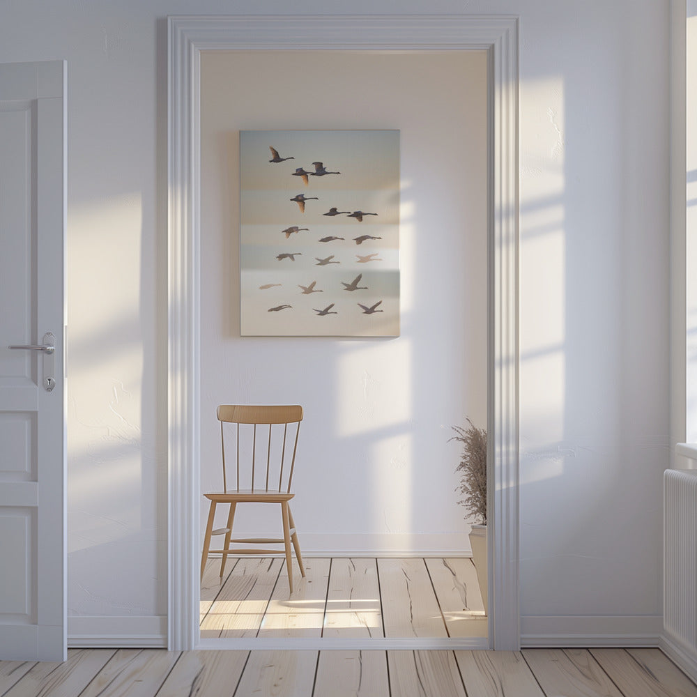 Vorbei an der Sonne. | Leinwand-Bilder