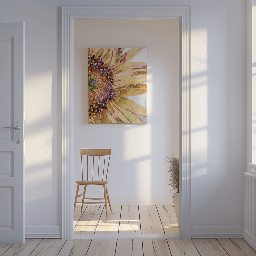 Girasole dorato | Stampe su Tela