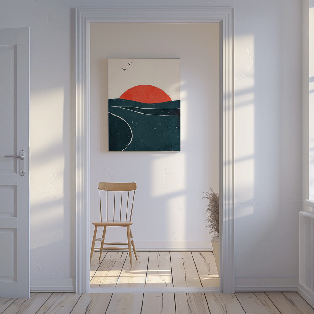 Dansende måker | Lerretsbilder