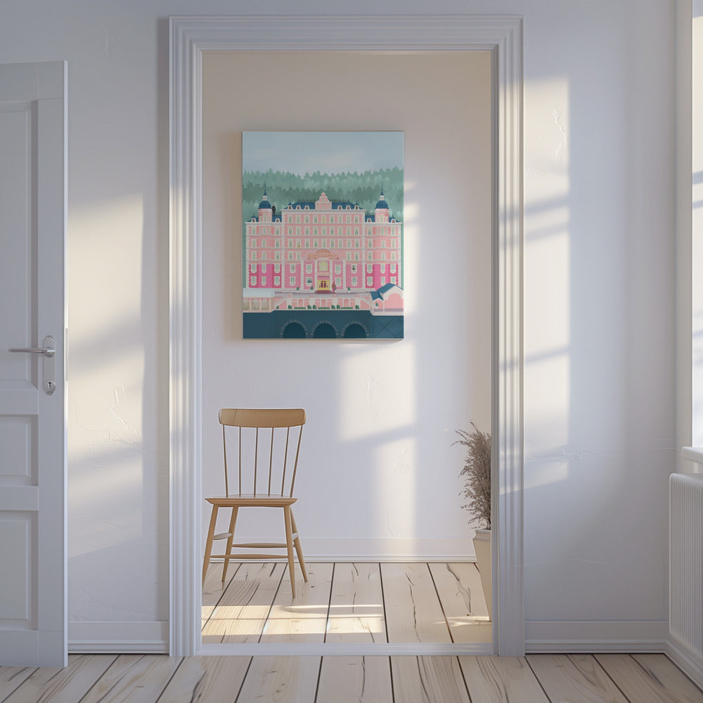 Grand Budapest Hotel | Wydruki na łótnie
