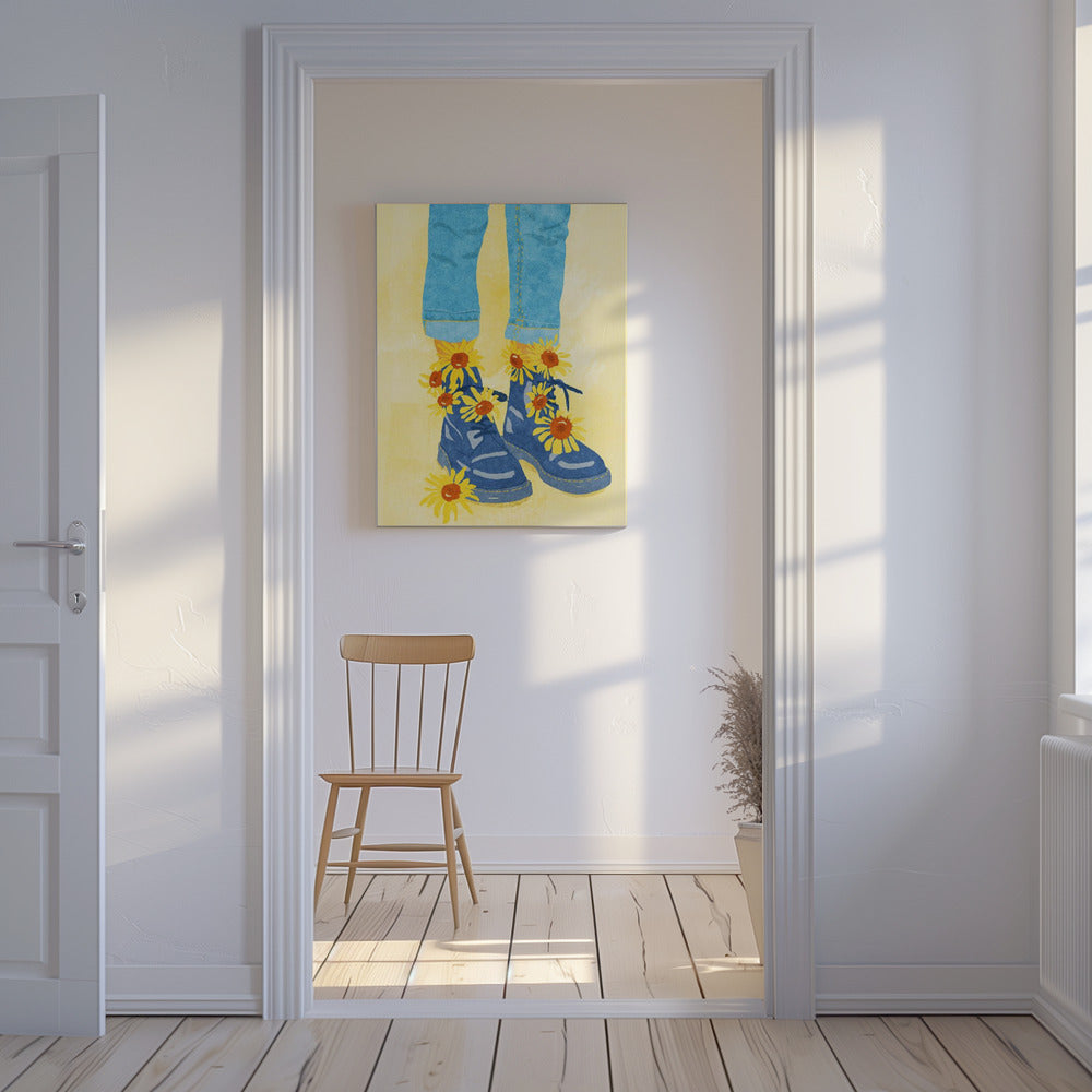 Sunflower Walk | Canvas