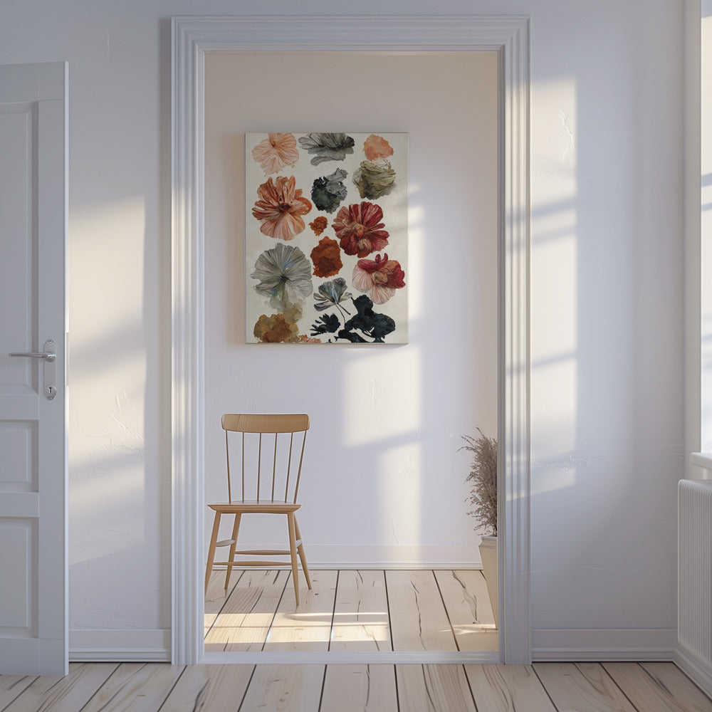 Colección de flores secas | Impresiones en Lienzo