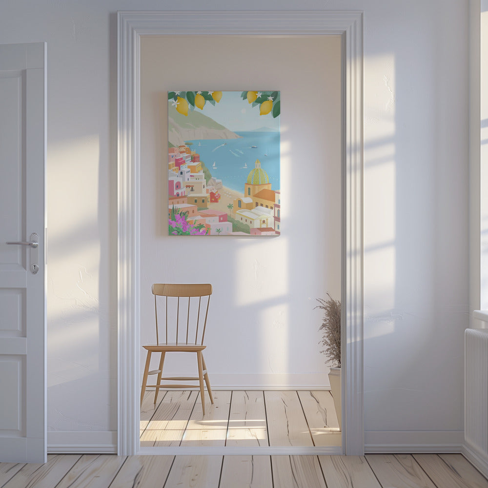 Positano, Italien | Leinwand-Bilder